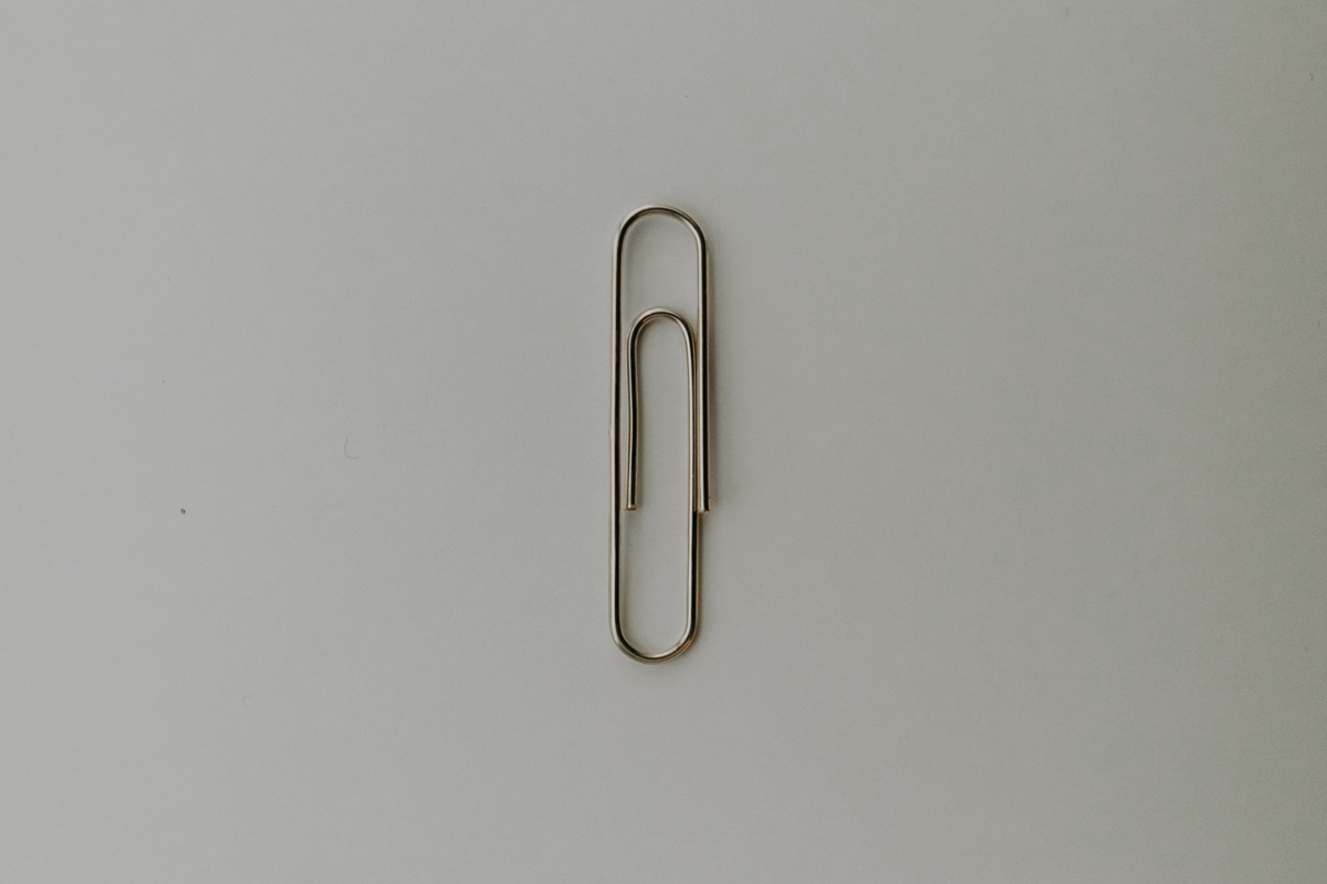 Steal a paper clip or safety pin - Baby Shower Helper